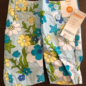 NWT Gymboree 3-6 months baby girl capris